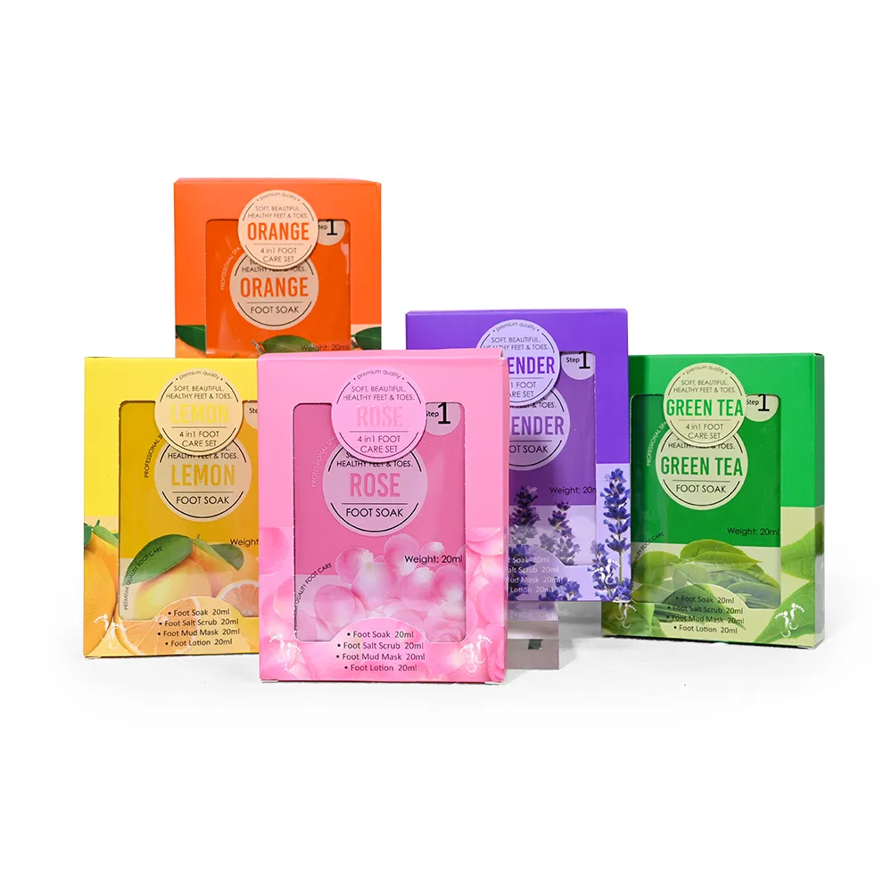 Cosmetics Foot Skin Care Set Scrub Exfoliating SPA Foot Bath Kit