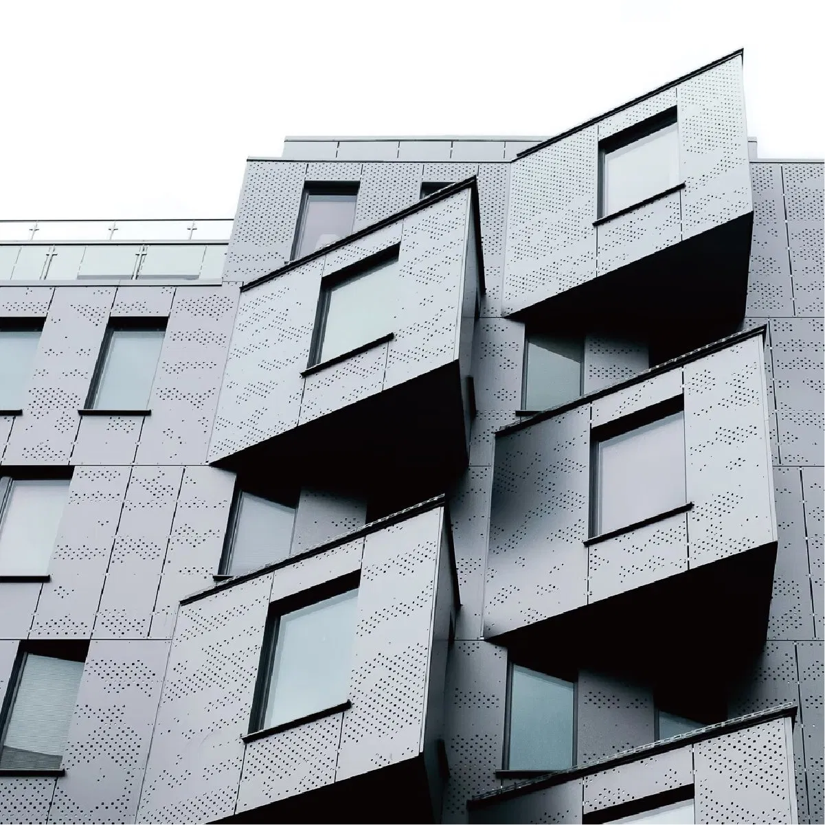 Custom Cement Board Commerical Durable Curtain Wall Colored Cement Curtain Wall Panel