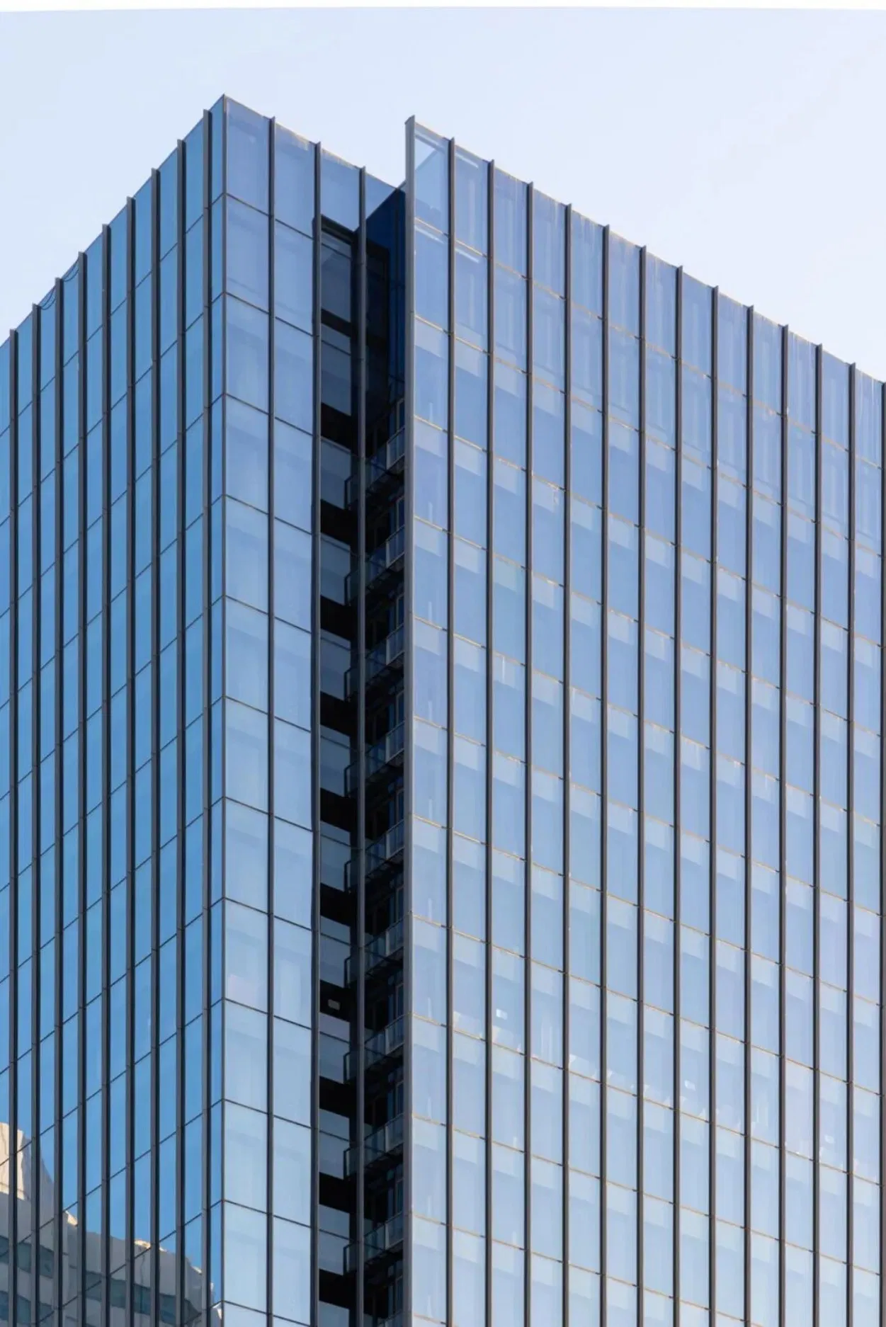 Reliable Outstanding Wind Resistance Steel Structure Facade Metal Glazing Curtain Wall