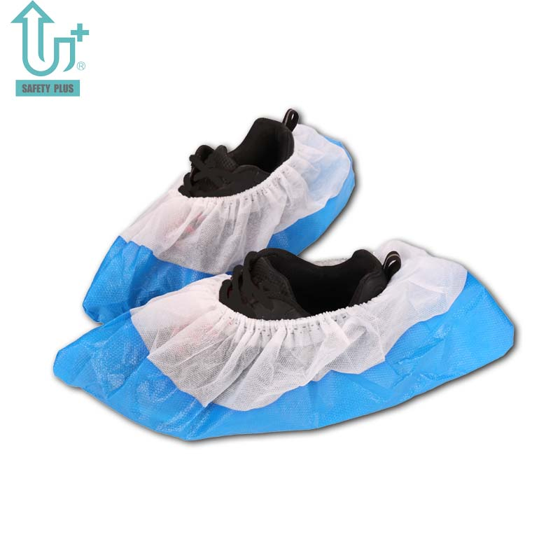 Nonwoven Disposable PP Shoe Cover Anti Dust PE CPE Shoe Cover Shoecover
