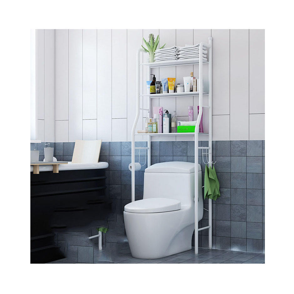 Toilet Shelf Organizer Towel Rack 3 Layers Toilet Storage Rack