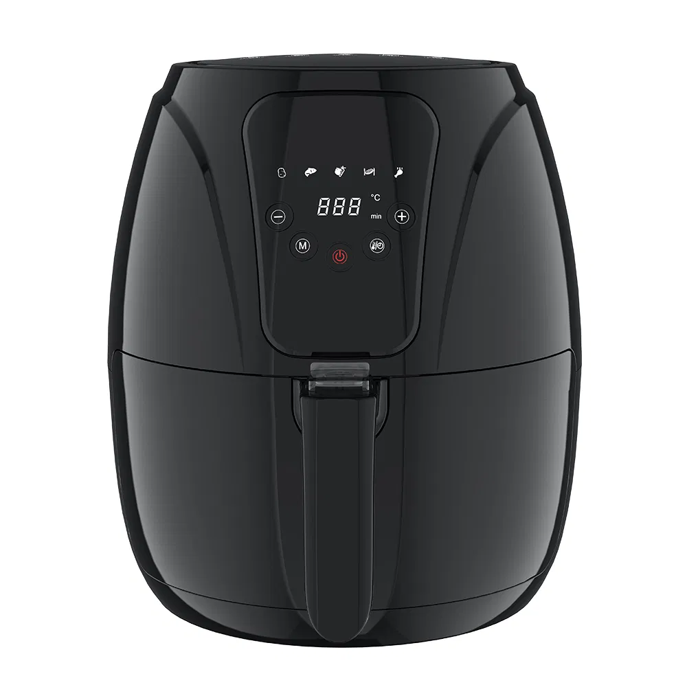 Special Design 1500W Air Fryer with Voice Control and LED Circle Panel