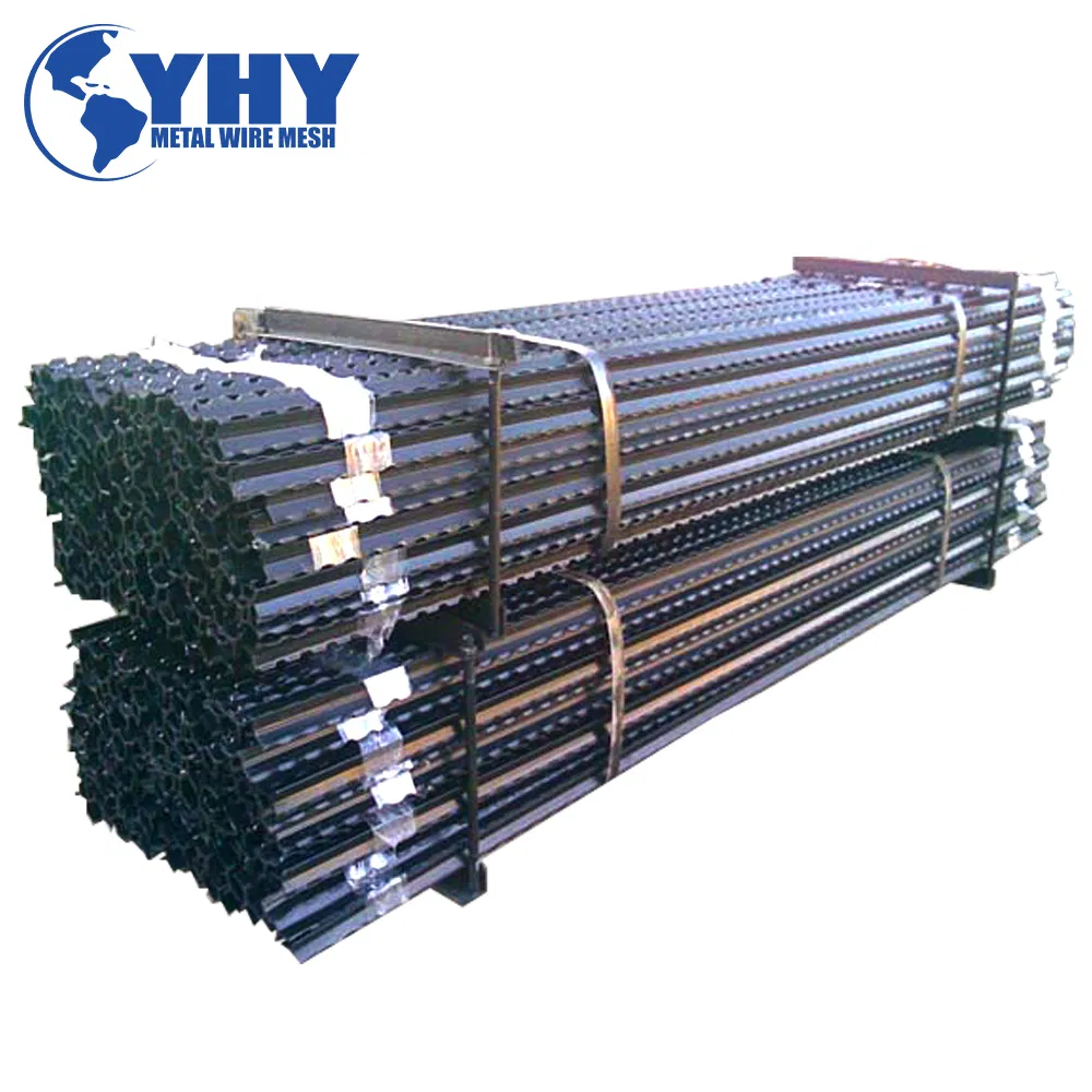 Regular Duty 1.58 Kg/M Rail Steel Y Star Picket Post for Australia Market