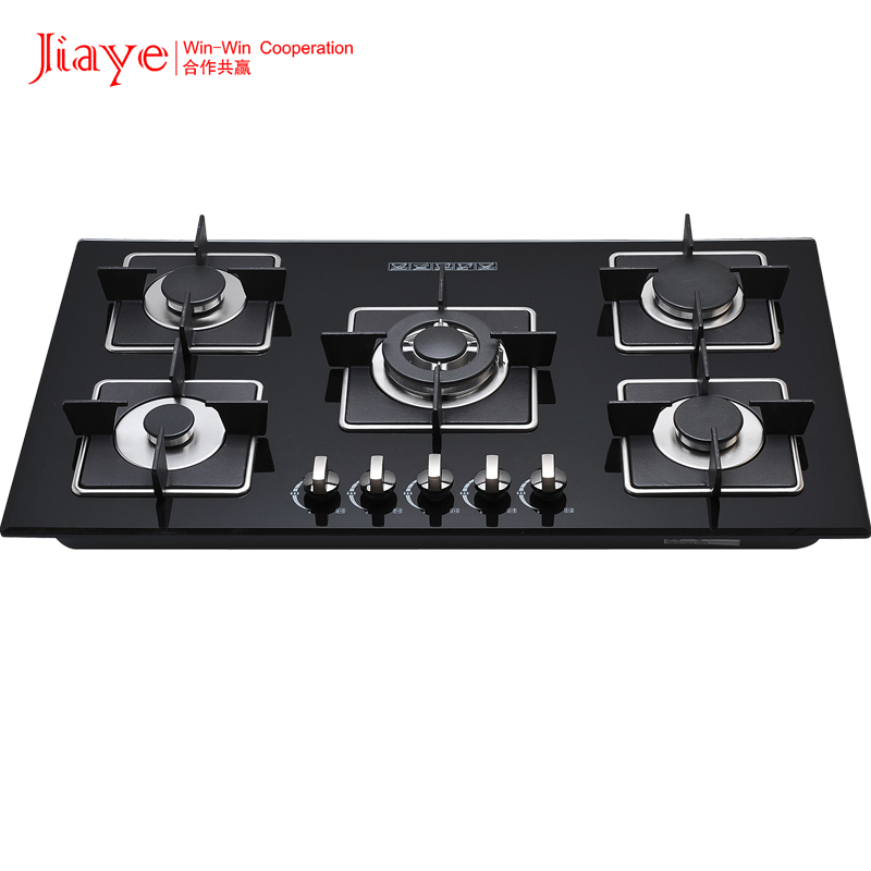 New Design 5 Burner Built-in Gas Stove Gas Cooker