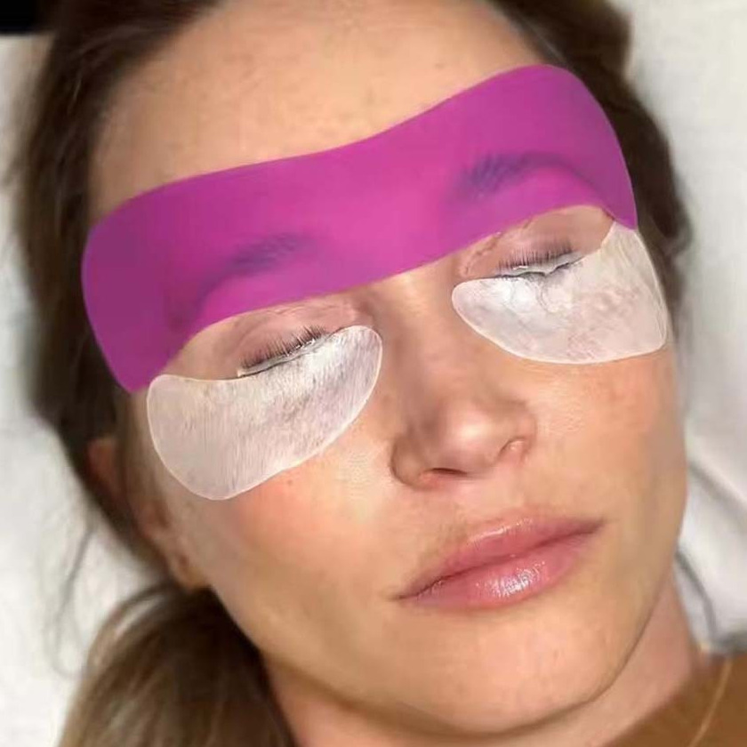 Reusable Brow Patch for Brow Lamination Silicone Patch Private Label Usable Brow Patch OEM Service Free Sample Beauty Products
