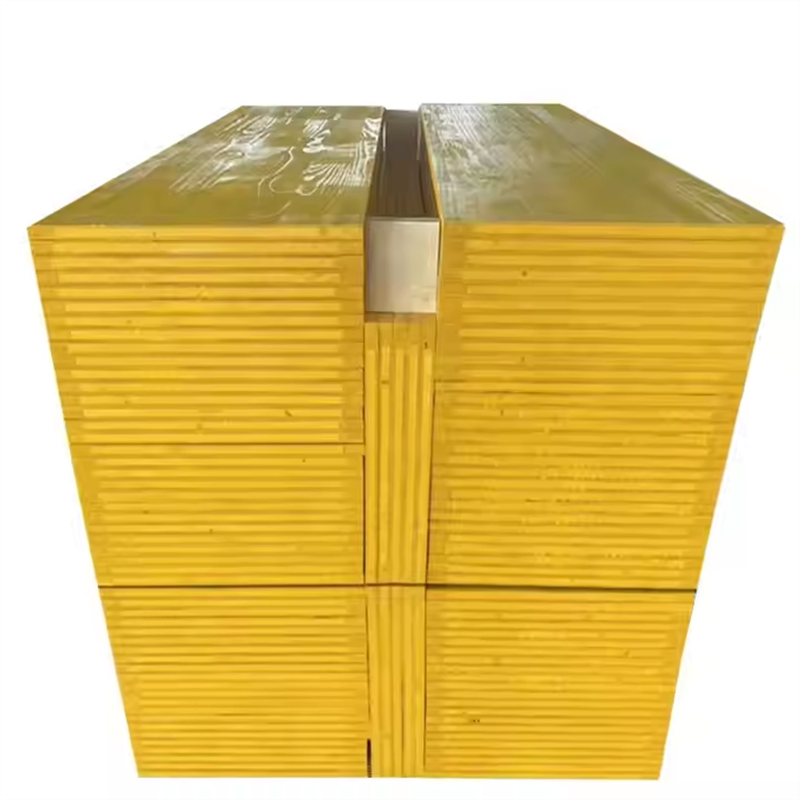 Three Layers Board Panels 3 Ply Yellow Shuttering Panel for Concrete Formwork