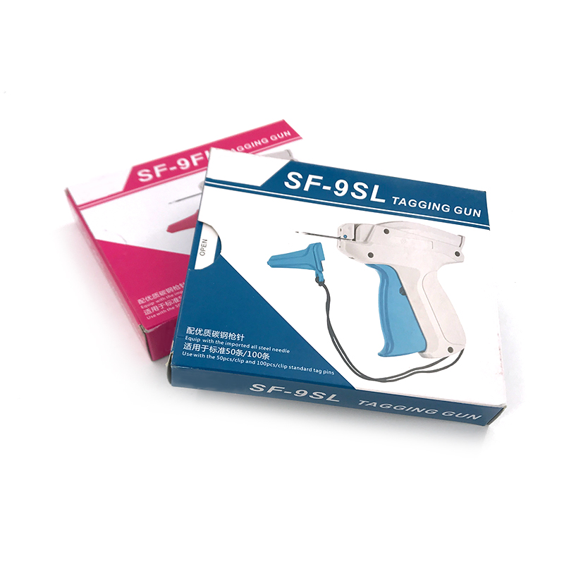 Пистолет для ценников красный и синий