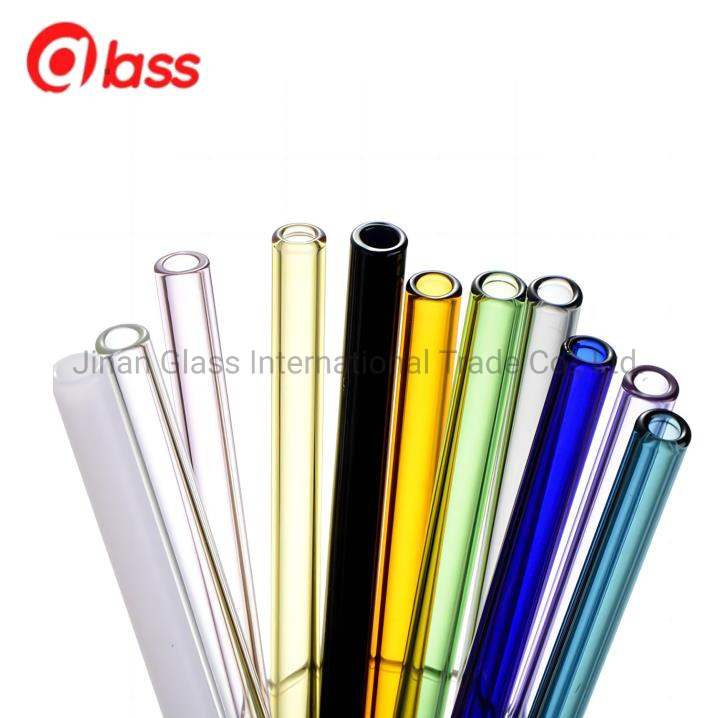Wavy Glass Straw Reusable Glass Straws Glass with Straw