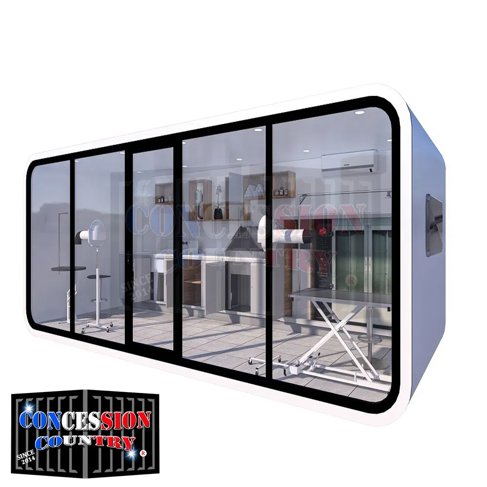Popular China Office Pod Prefabricated House Apple Cabin Custom Tiny House Apple Cabin