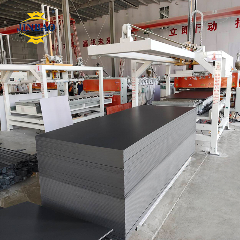 Jinbao 9mm 36mm 2.5mm 5X10 Marble Panel Wood Grain 8mm Forex Plastic Black 20mm High Density Colored White Faced 18mm 5mm Laminated Celuka Board PVC Foam Sheet