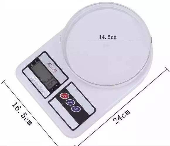 Кухонные весы электронные пластиковые с точностью 0.1г
