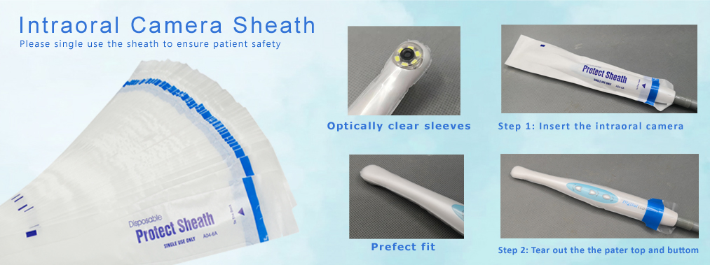 500PCS/Set Good Dental Camera Sheath Intraoral Camera Sleeves A04-6A