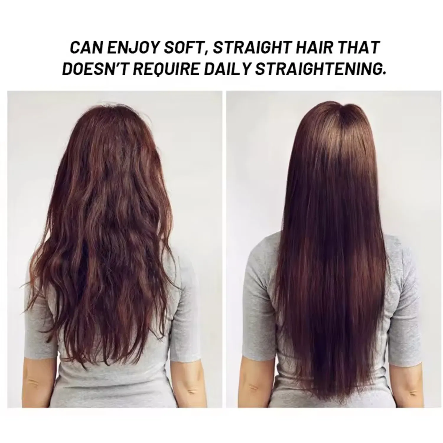 Smoothing Shiny Anti Frizz Treatment Keratin Hair Straightener Cream
