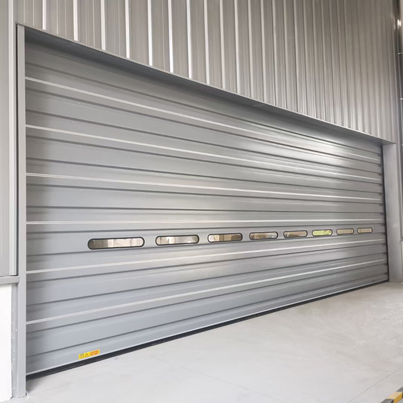 China New Custom Industrial Security Garage Automatic Aluminium Sliding Interior Lifting Industrial Sectional Door