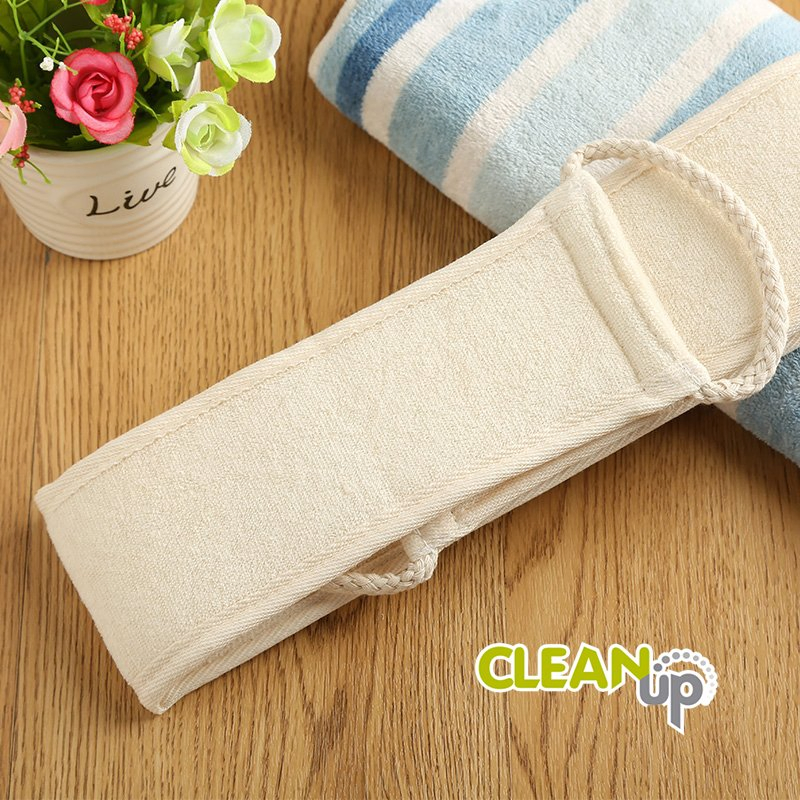 Loofah Back Scrubber Long Natural Bath Strap Shower Belt Exfoliating Luffa Loofa