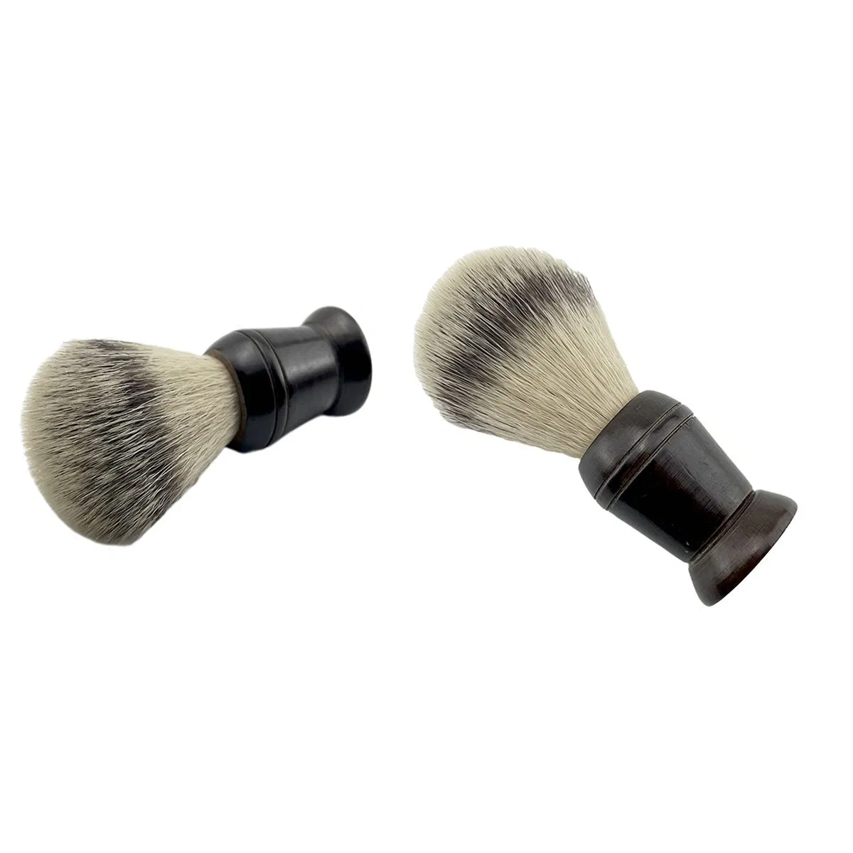 Men Personalized Hair Wood Handle Beard Shaving Brush for Barber Shave Tool