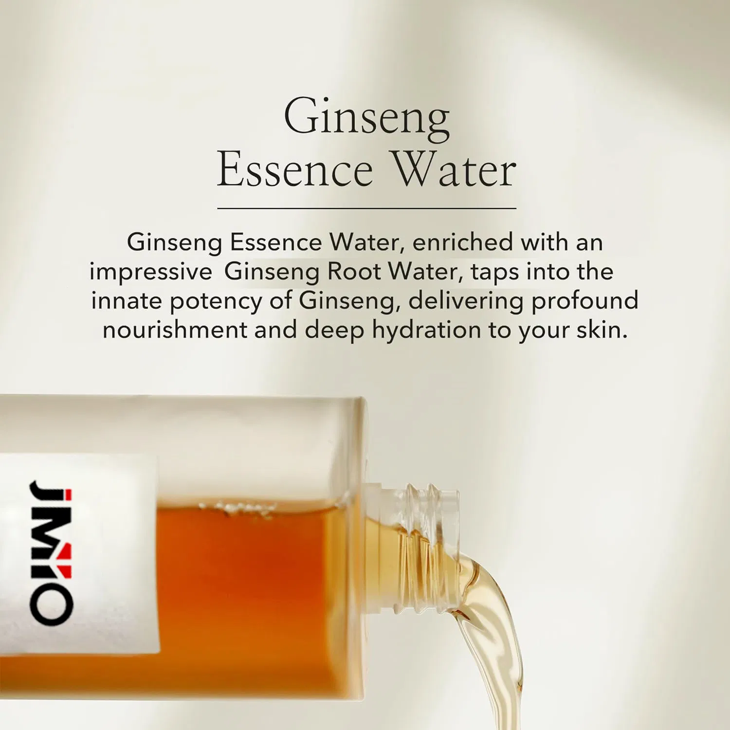 Ginseng Essence Toner Skin Care Product Natural Organic Facial Moisturizing Tender Smooth Toner Improve Skin Roughness
