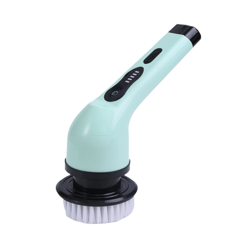 Retractable and Replaceable Brush Head Household Kitchen Bathroom Handheld Electric Cleaning Brush