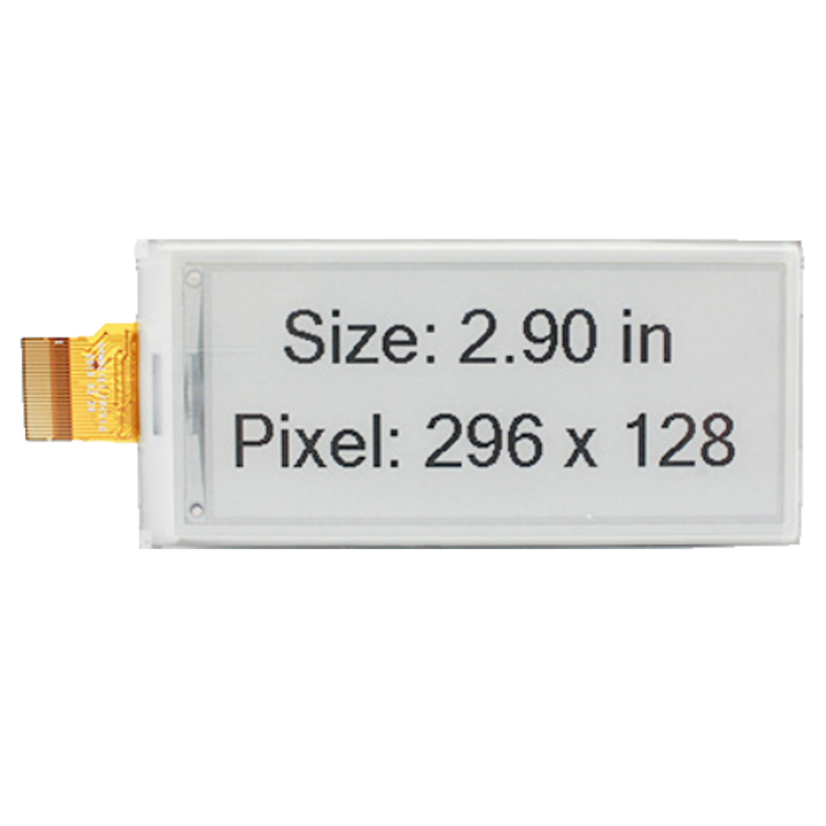 E-Paper дисплей 2.9 дюйма для портативных устройств и ESL