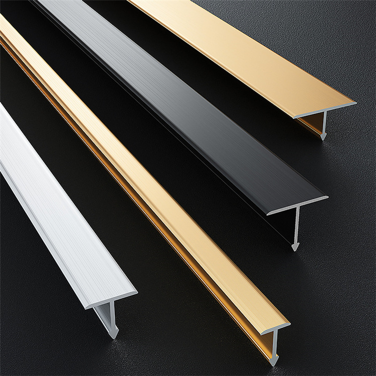 Hot Sale Self Adhesive Stainless Steel Tile Trim Decoration Golden Metal Strip