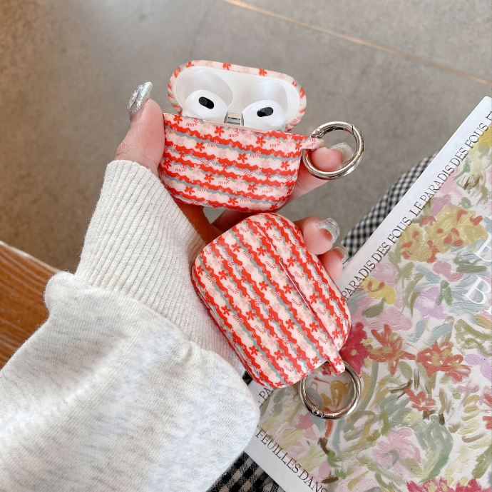 Suitable for Air/Pods PRO Earphone Case, Silicone Soft Shell, Internet Famous Instagram Leopard Print 4th Generation Headphone Case, Earphone Case