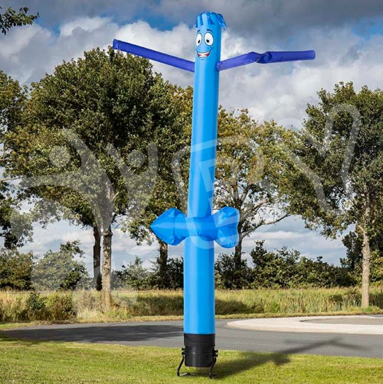 Funny Inflatable Waves Sky Air Dancer / Fly Guy Inflatable Air Dancer Costume Sky Dancing Man Tube with Blower