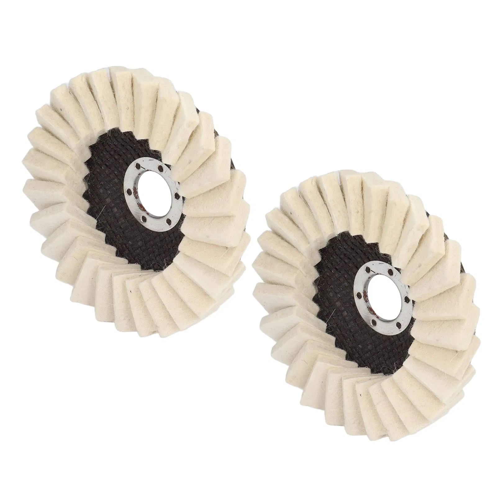 Войлочный полировальный круг волнообразный