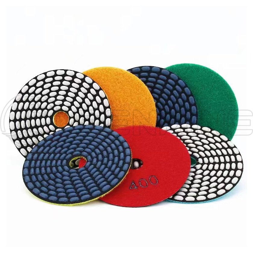 Flexible Hand Diamond Polishing Pads for Concrete Grinder Stone Pads