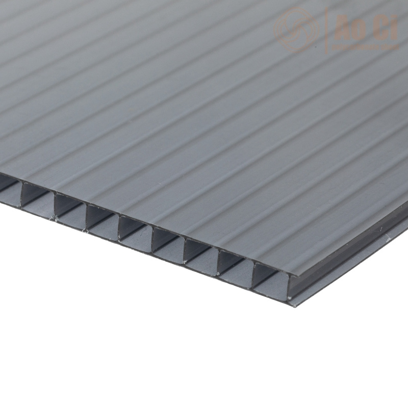 100% Prime Bayer Makrolon Polycarbonate Hollow Roofing Sheet