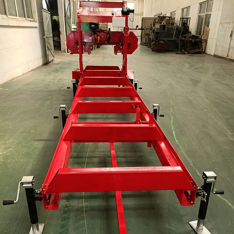 Ленточная пила горизонтальная мобильная передвижная