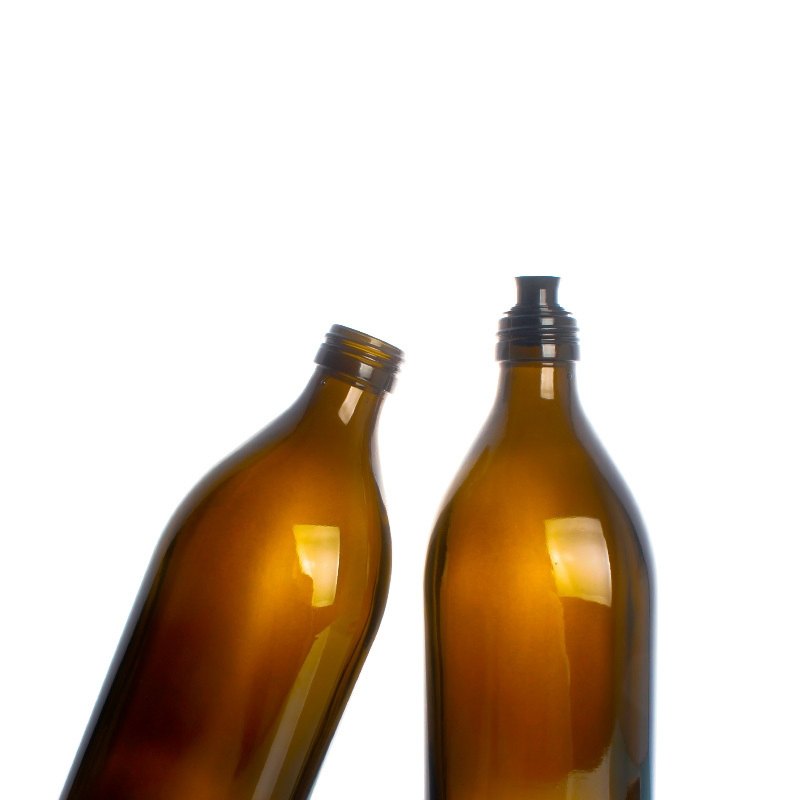 Stocked 100 Ml 500 Ml 750 Ml Dark Green Glass Olive Oil Bottles