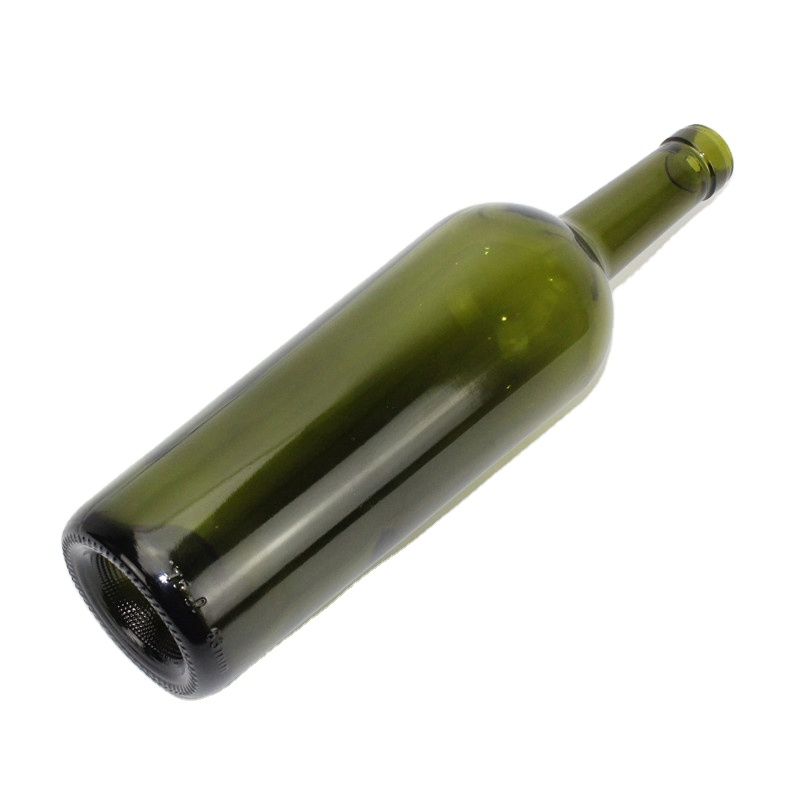 Factory Wholesale 187ml 375ml 500ml 700ml 750ml Clear Empty Bordeaux Shape Wine Glass Bottle Red Wine Bottle