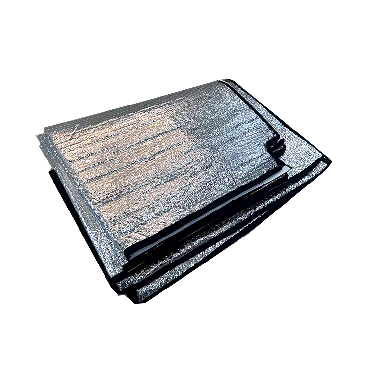 Aluminum Foil Bubble Insulated Thermal Pallet Cover for Cold Chain Shipping