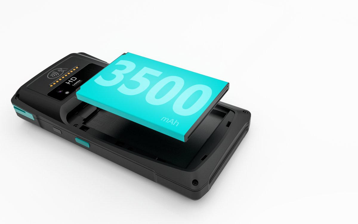 Portable and Easy Handled POS Terminal All in One Step From Zhenda with Certifications