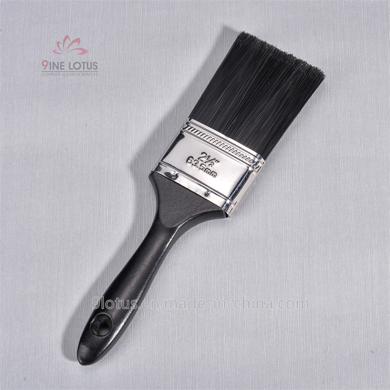 5inch High Quality White PBT&Pet Material Wooden Handle Nippon Paint Brush