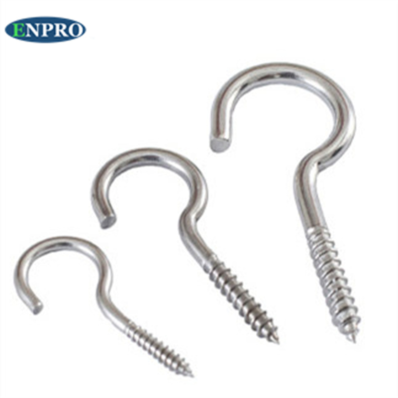 Винт саморез с проушиной из нержавеющей стали