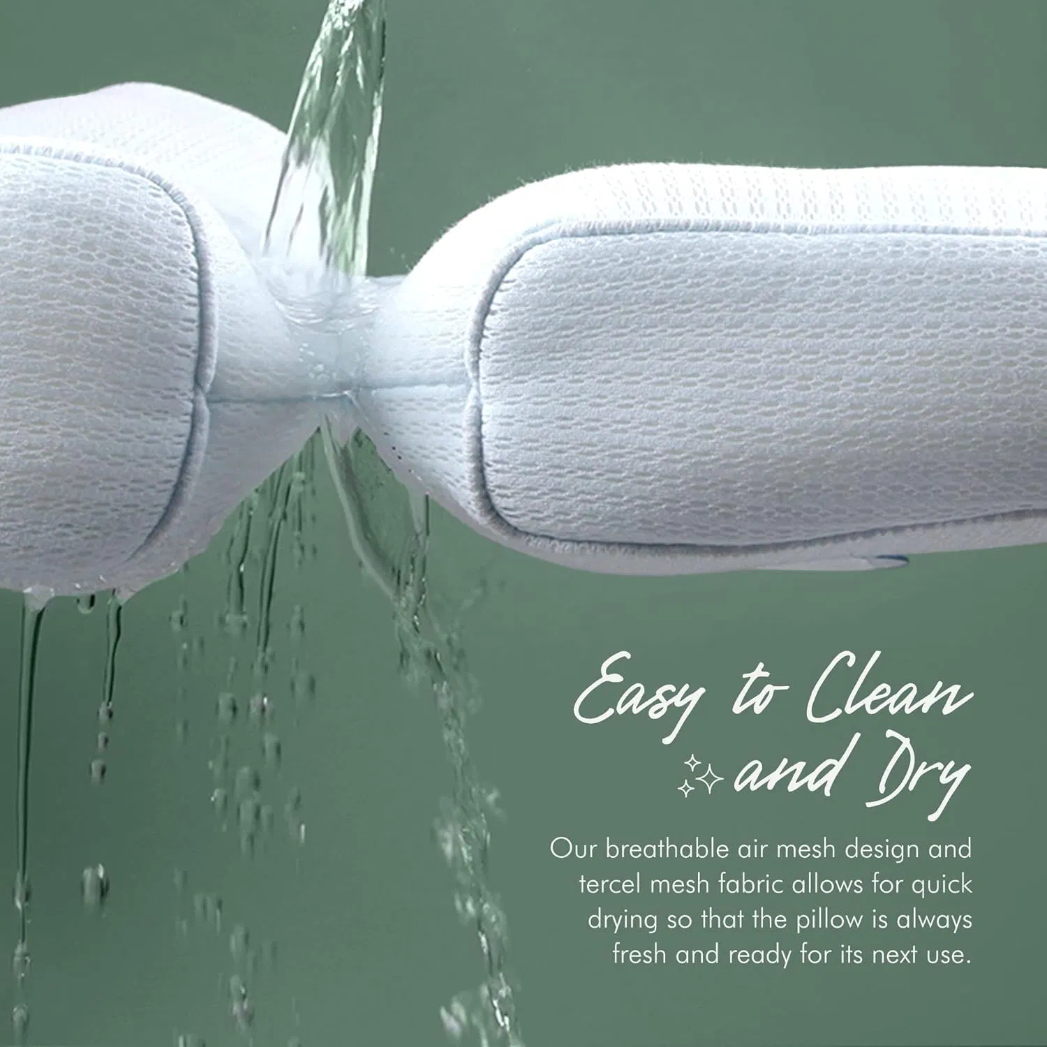 Extra Thick Convenient Quick-Dry Ultra-Soft 2-Panel Bathtub Pillow