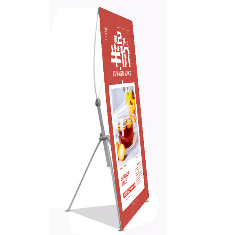 X Banner Stand Display X Stand Advertising Black X Stand Roll up up Banner by Sea/air Economical Korean Style Indoor and Outdoor