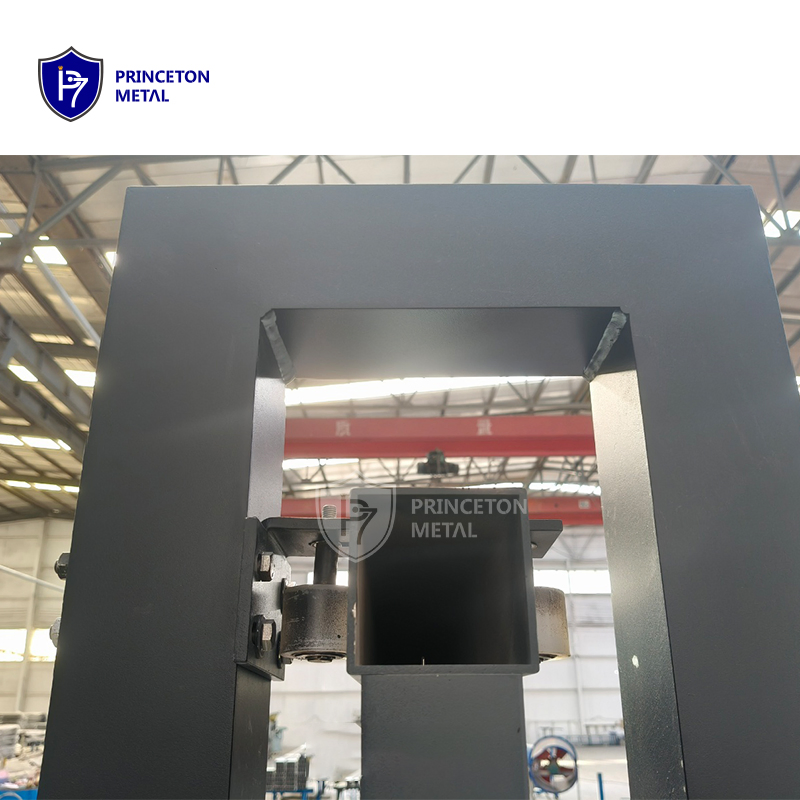 Factory Price Powder Coated Aluminum Slat Automatic Cantilever Gate Trackless Gate