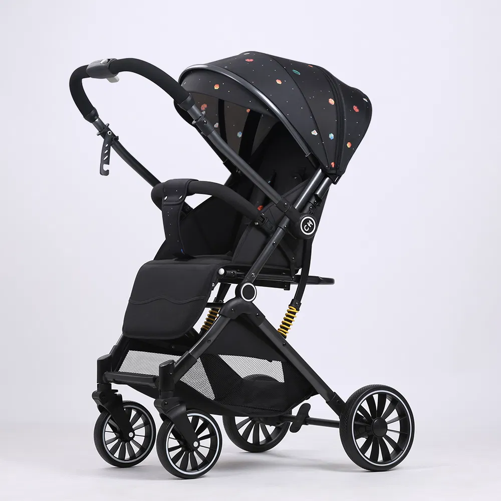 2026 Easy Carry Foldable Baby Stroller Push Two Way Baby Pram