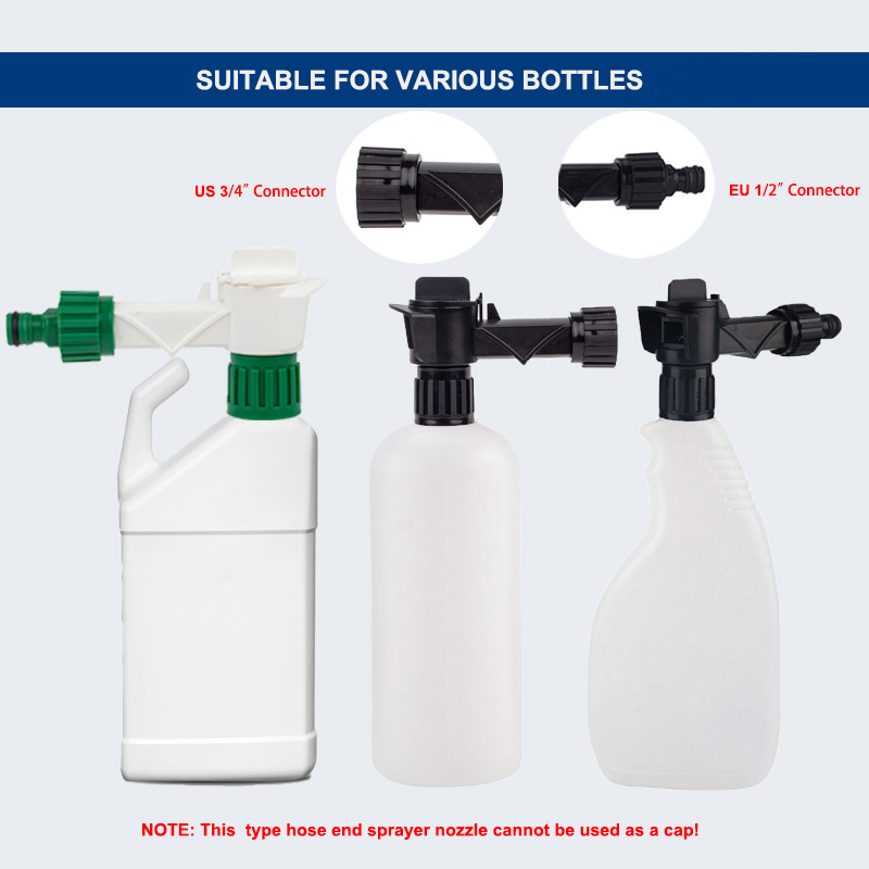 Popular Multi-Functional Plastic Fertilizer Chemical Mix Sprayer Hose End Sprayer