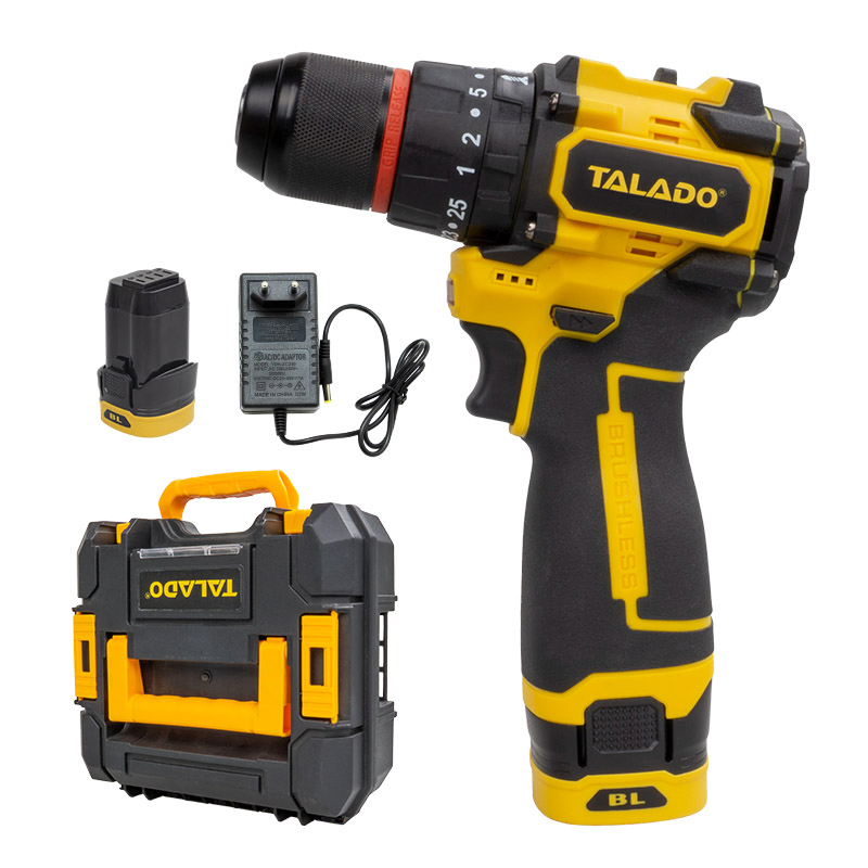 Беспроводной бесщеточный шуруповерт 16.8В