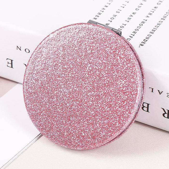 OEM&ODM Folding Handheld Lady Makeup Mirror Custom Pocket Compact Mirror