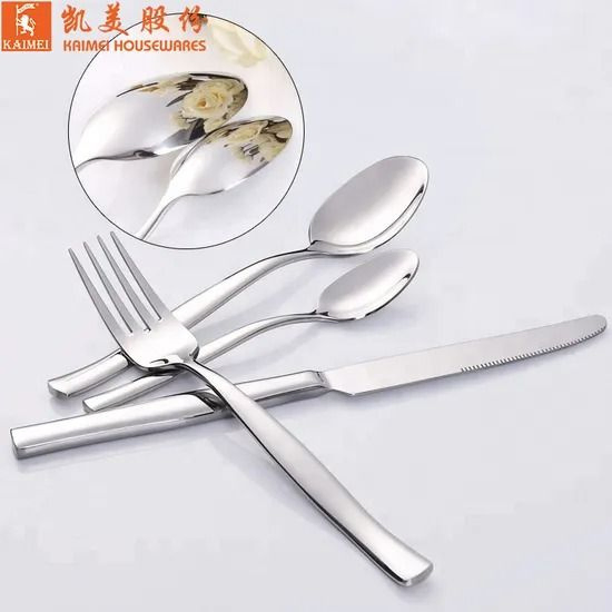 Factory Direct Modern Cheap Stainless Steel Dinner Spoon