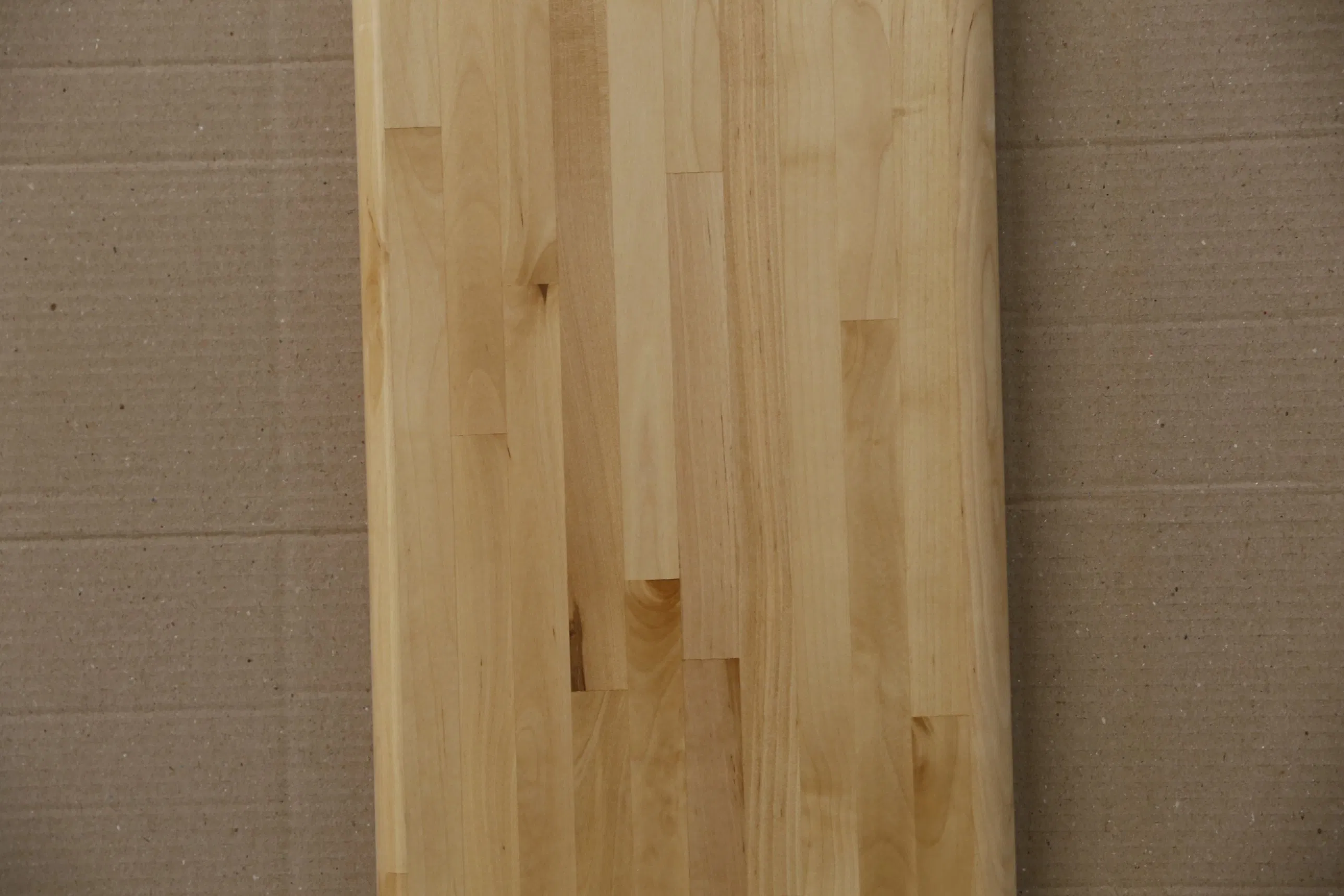 Fine-Polished Solid Wood Worktop, Water-Based Finish, Lab &amp; Home Use