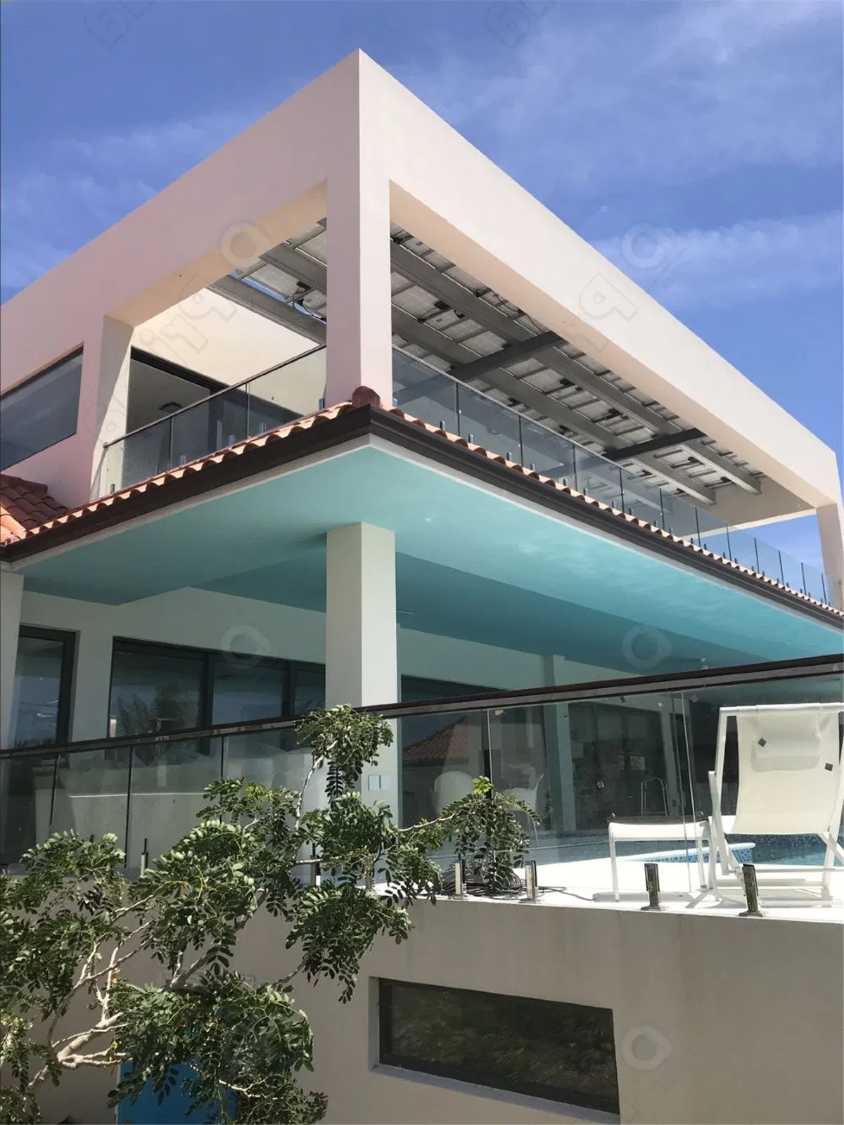 Prima Housing Pool Spigot Glass Railing Factory Wholesale Price