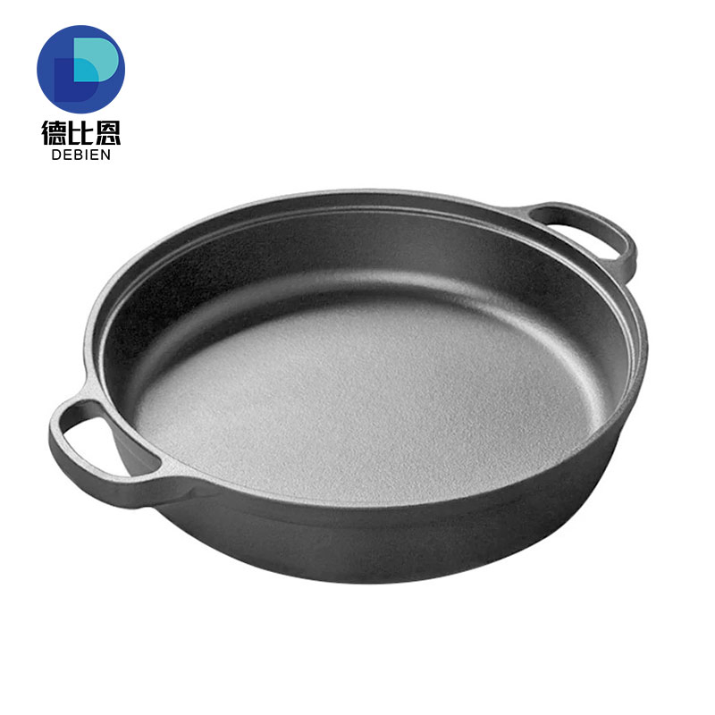 Factory New Style Cooking Grilling Pan Non-Stick Cast Iron Pre-Seasoned Vegetable Oil Frying Pan/Skillet