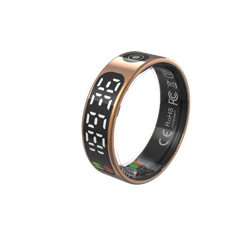 Умное кольцо с LED-дисплеем и Bluetooth