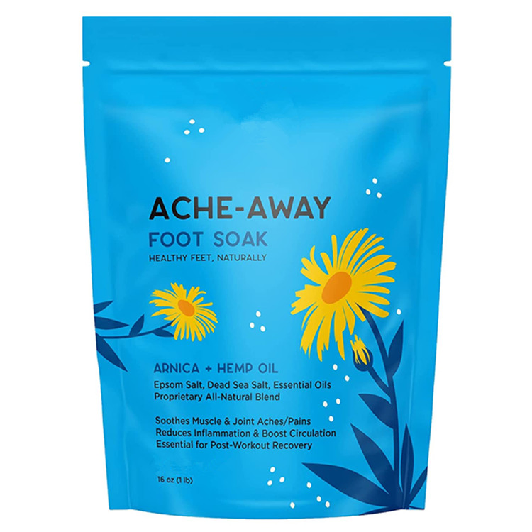 Vegan Foot Soak with Epsom Salt for Muscle Relief and Tired Feet