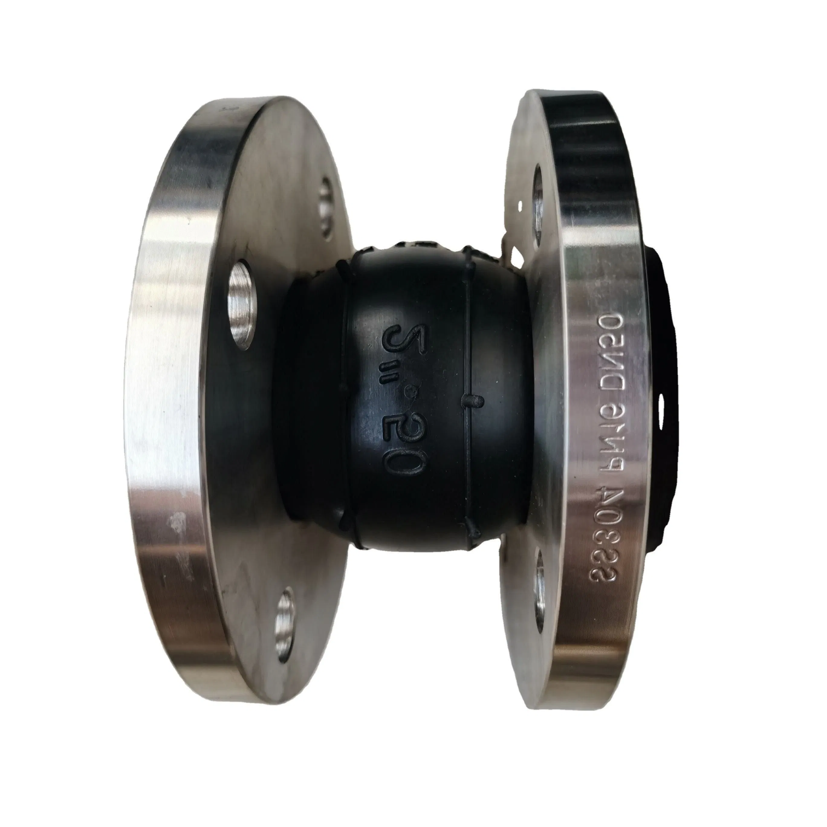 Steel Flexible Rubber Expansion Joint SS304 Flexible Single Sphere Rubber Expansion Joint